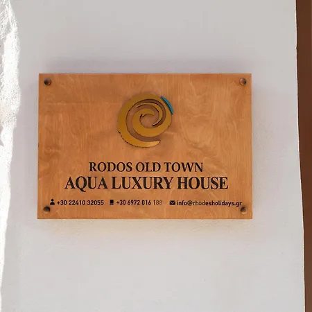 Appartamento Rodos Old Town Aqua Luxury House *